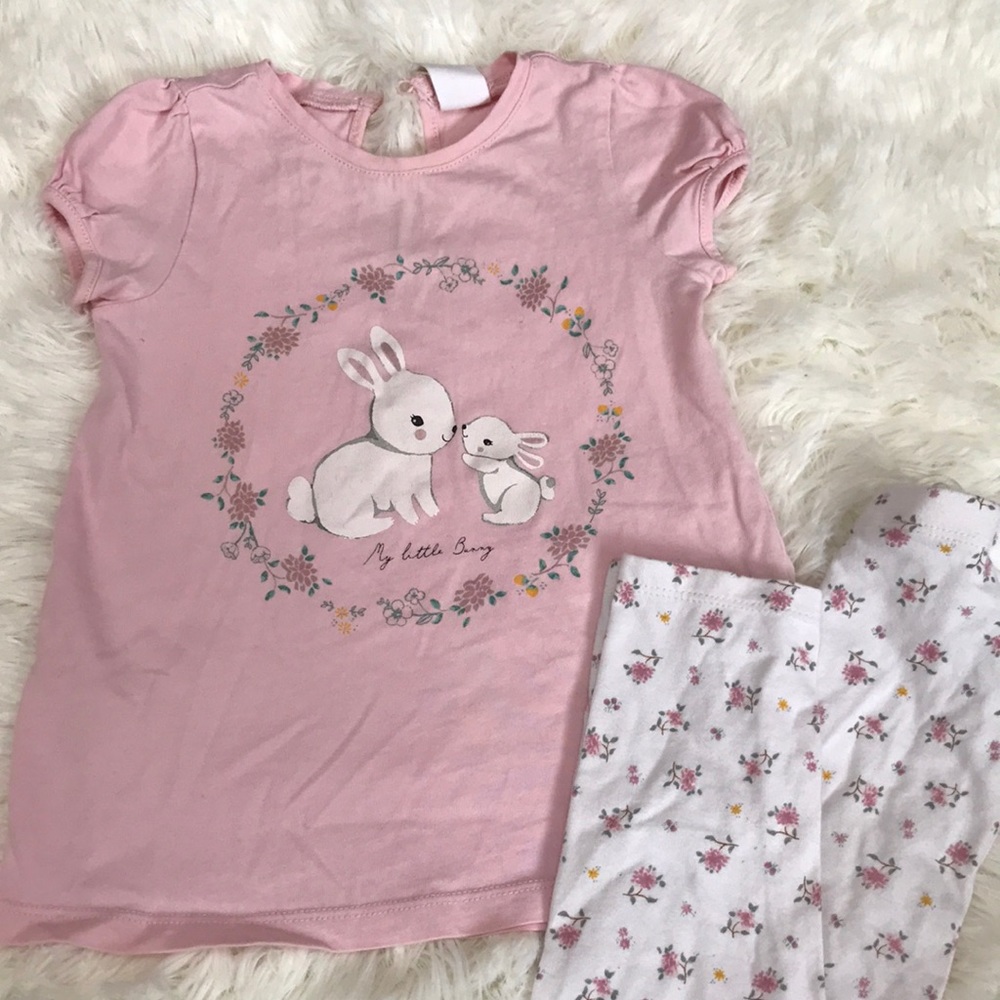 18 month H&M My Little Bunny set